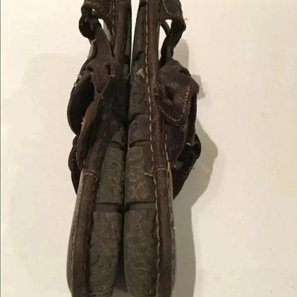 Born Sandals 8 39 Brown Leather Tribal Medallion - Picture 4 of 8